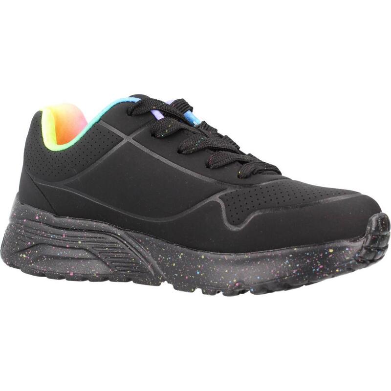 Zapatillas niña Skechers Uno Lite Negro