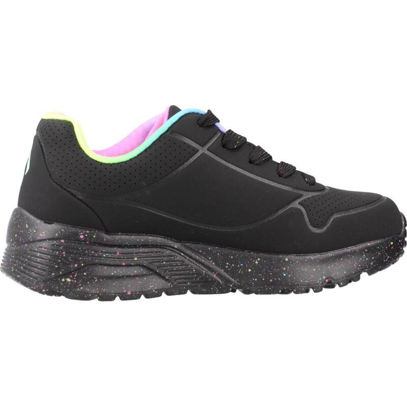 Zapatillas niña Skechers Uno Lite Negro