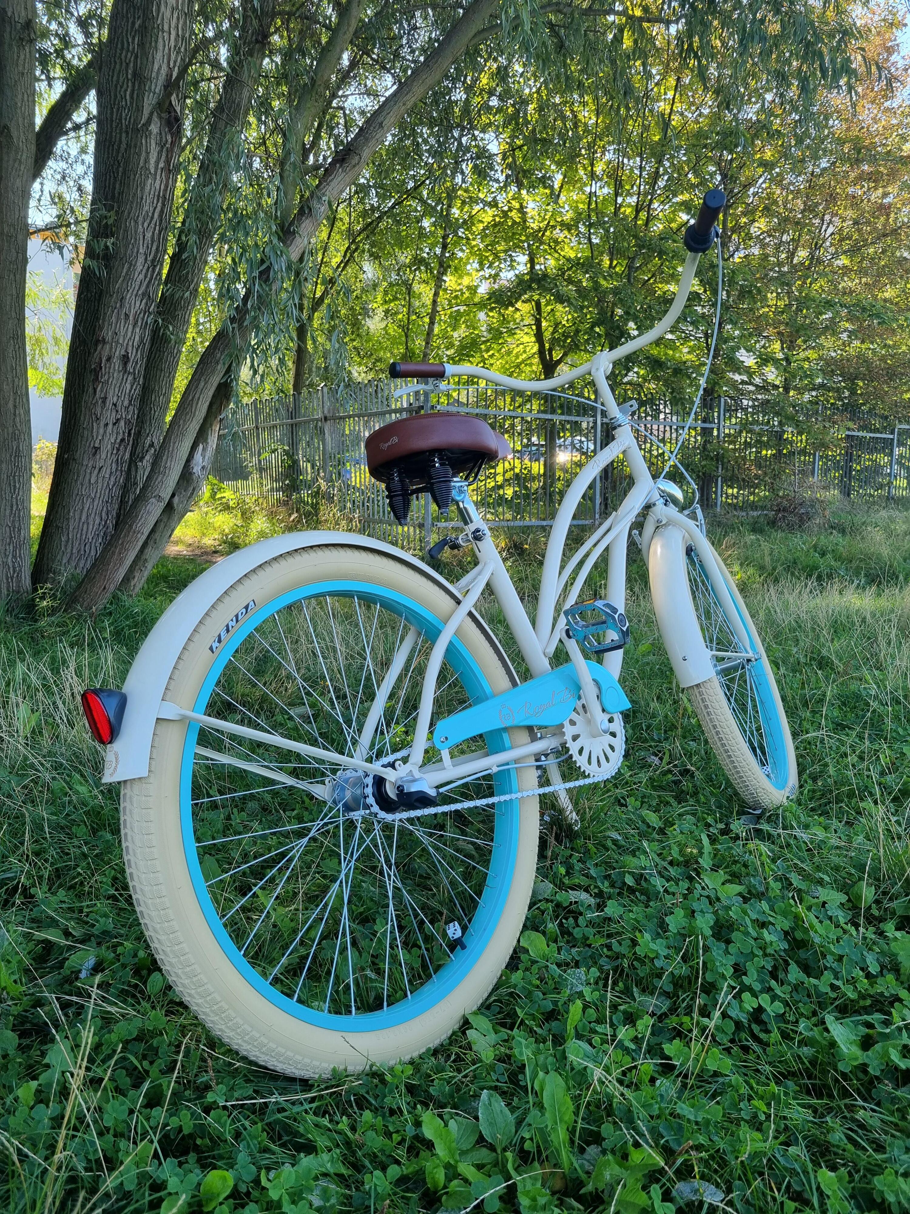 Rower Beach Cruiser Miejski Damski 18,5" 26" 4/4