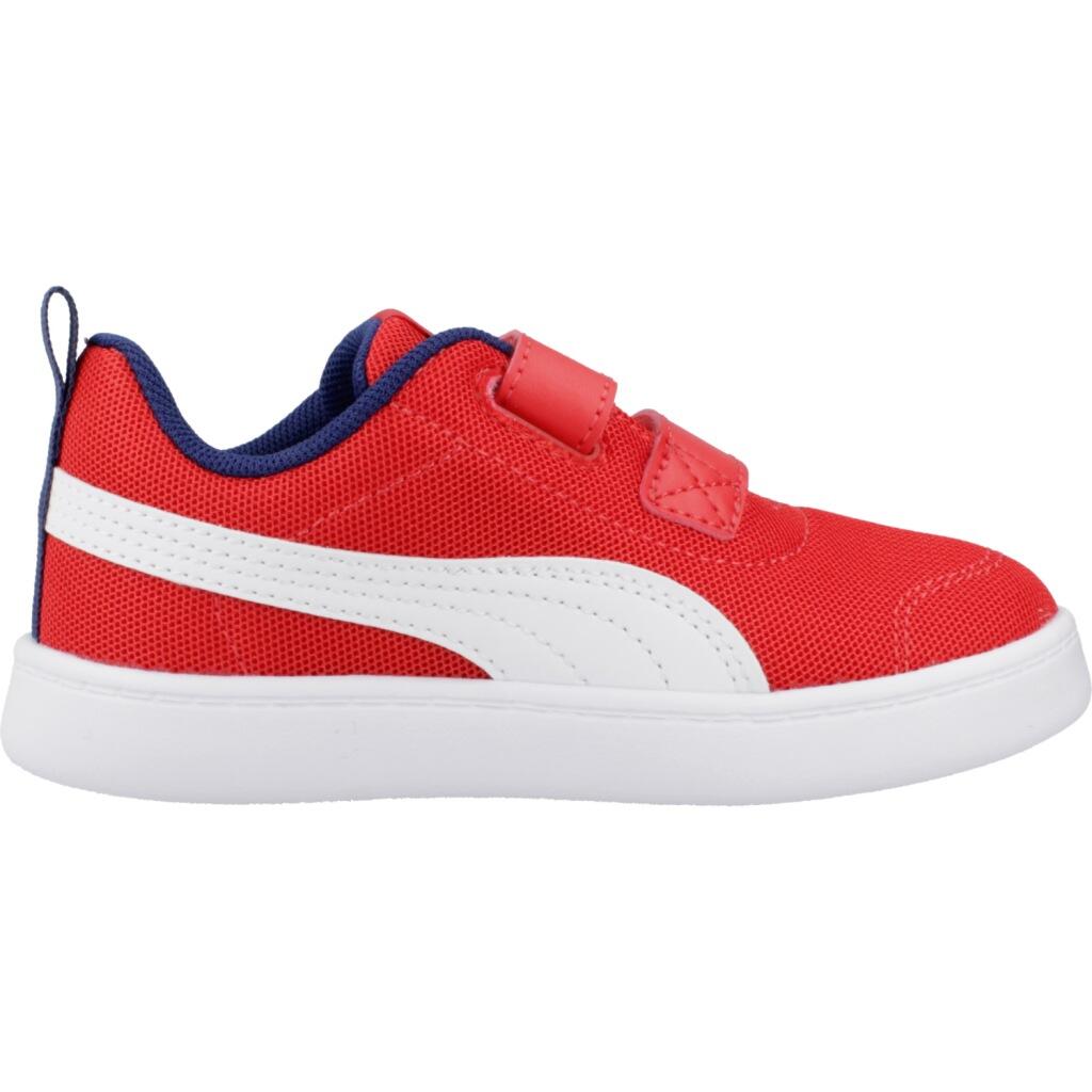 Ténis Puma Modelo Courtflex V2 Mesh V Cor Vermelho 4/5