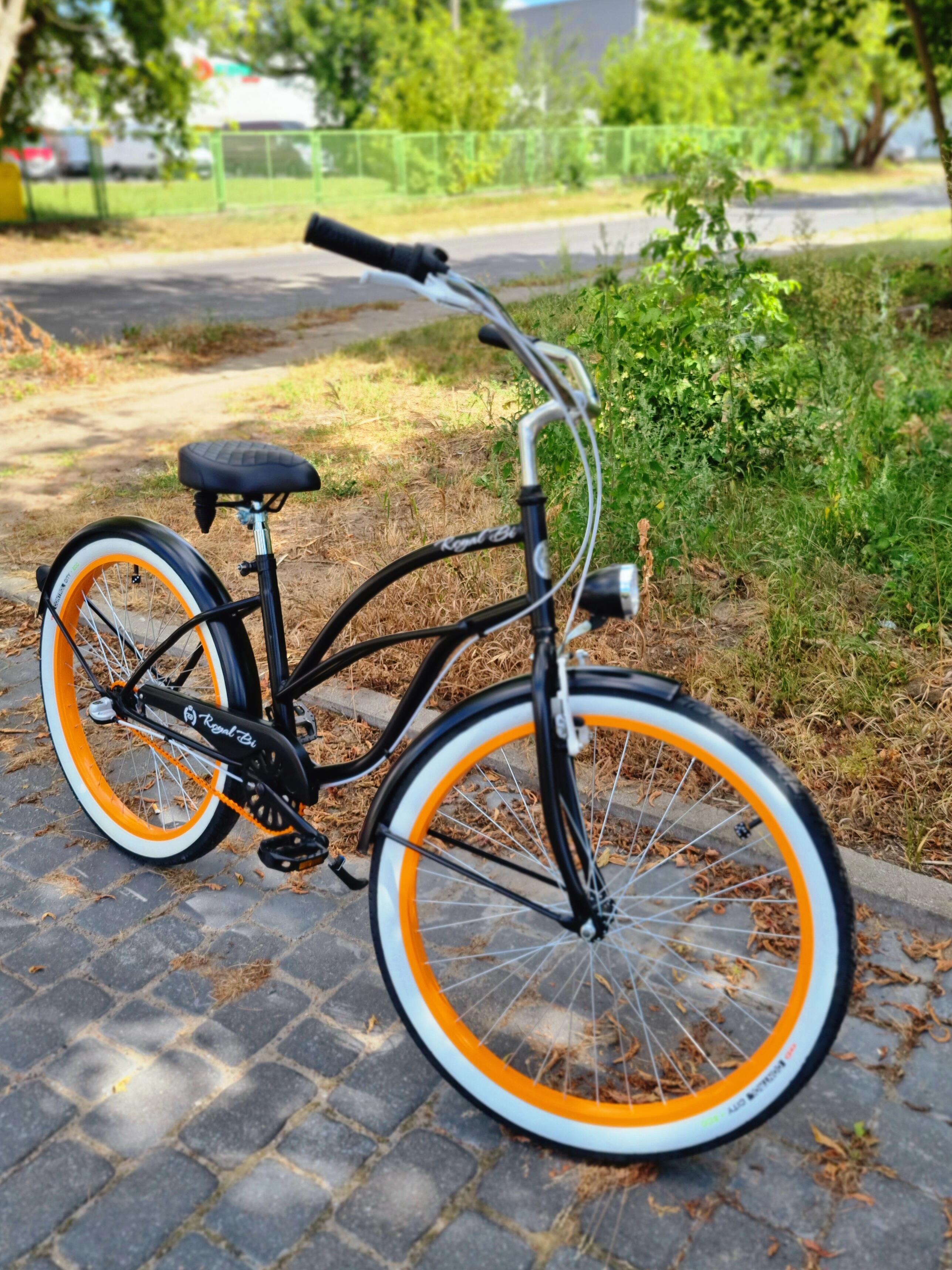 Rower Beach Cruiser Miejski Damski 18,5" 26" 4/4