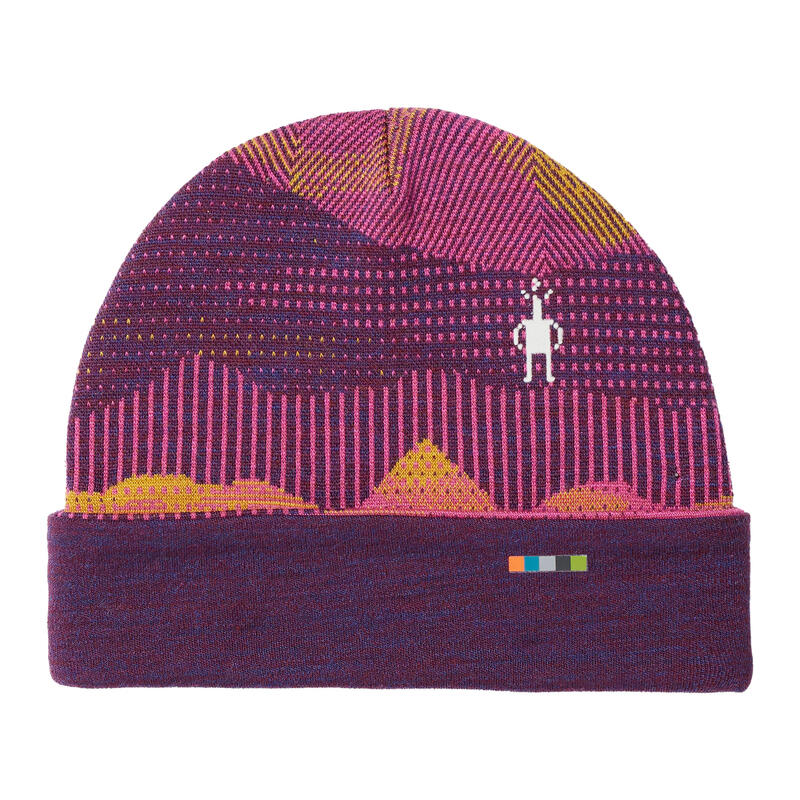 Smartwool Thermal Merino Bonnet d'hiver réversible à revers pour enfants