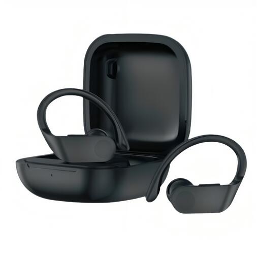 Auriculares Deportivos Bluetooth Daewoo con estuche de carga/ Negro