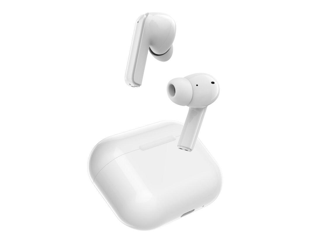 Auriculares Bluetooth Daewoo con estuche de carga/ Autonomía 6h/ Blancos 2/3