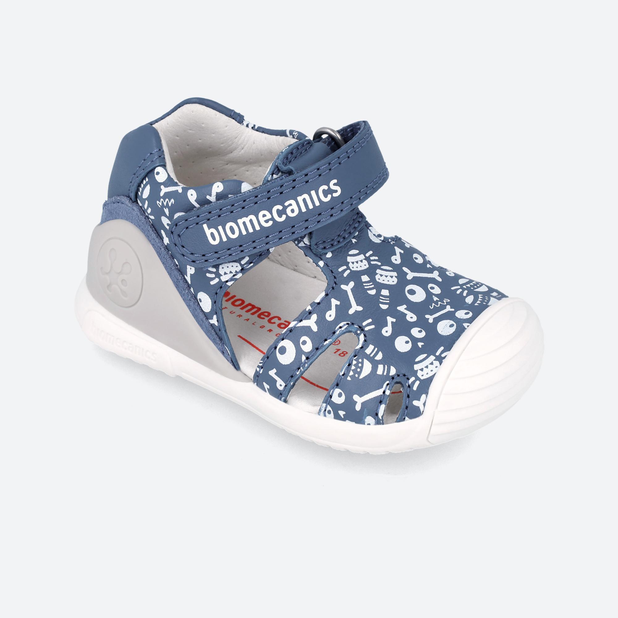 Sandalen Biomecanics Model 242128b Kleur Blauw 4/6