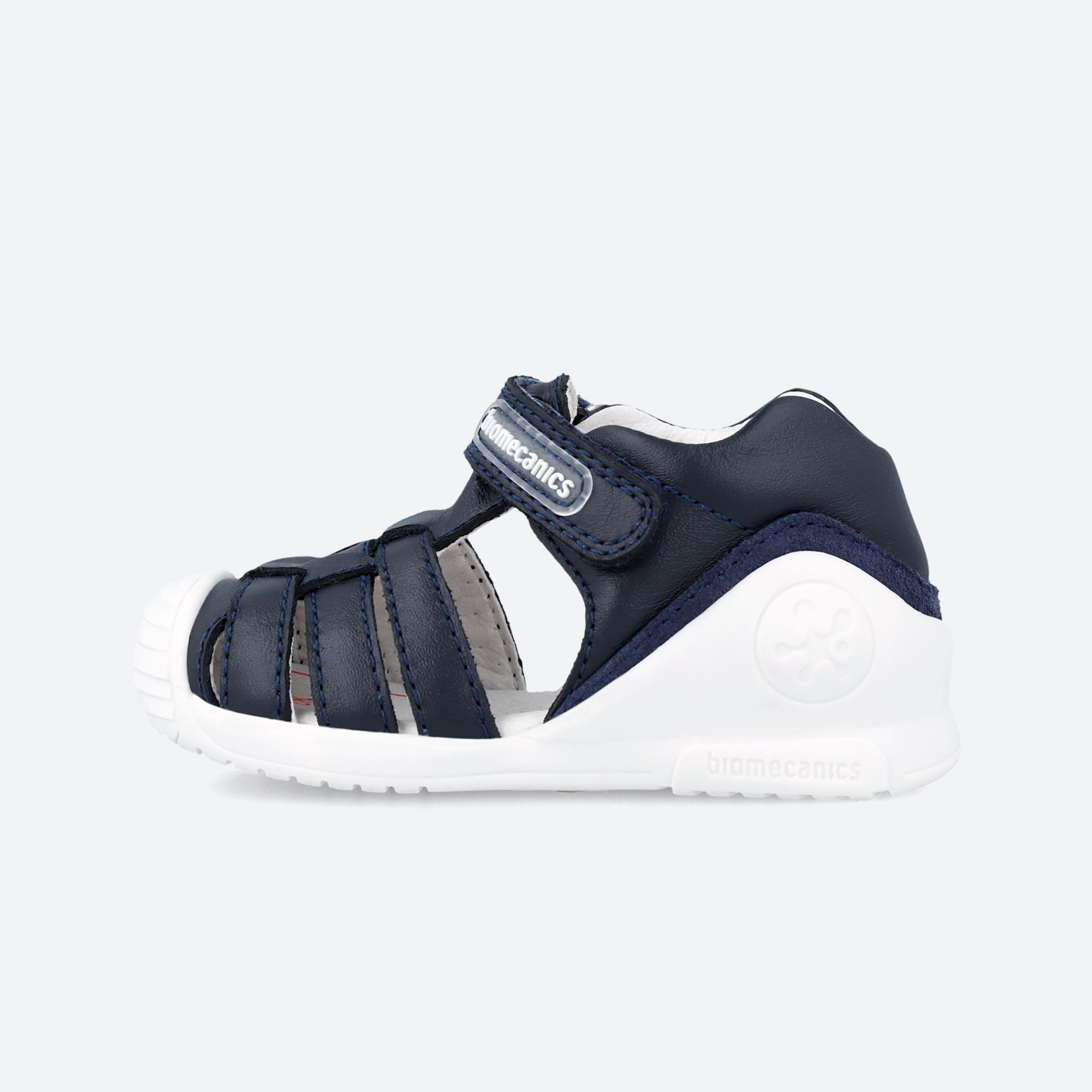 Sandalias Cerradas Niños Biomecanics 232145E Azul marino Cierre Adherente 5/6