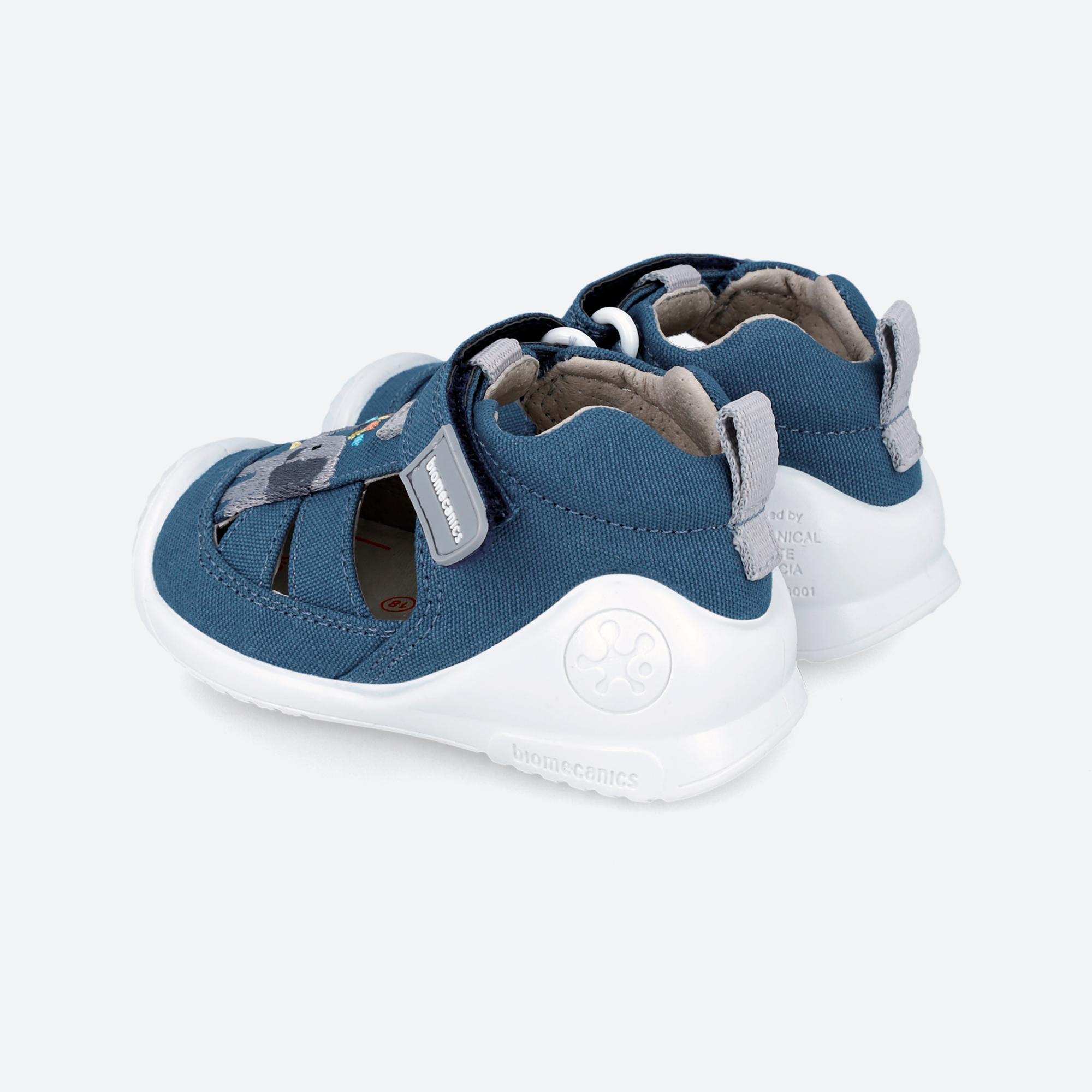 Sandali Biomecanics Modello 242183b Colore Blu 3/6