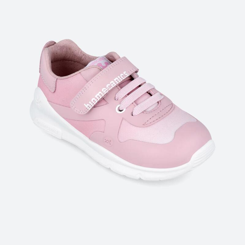 Zapatillas Deportivas Caminar Niños Biomecanics 242220C Rosas Cierre Adherente