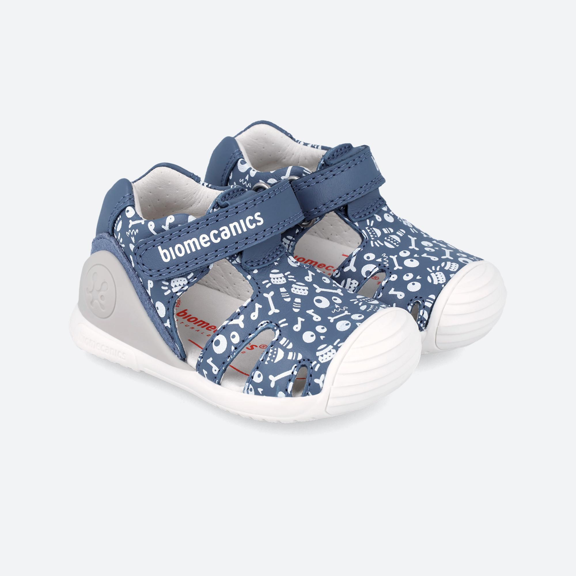 Sandalen Biomecanics Model 242128b Kleur Blauw 2/6