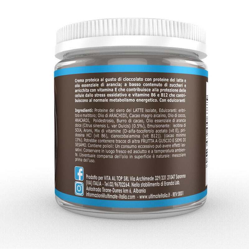 Alimento - PROTEIN CREAM CIOCCOLATO E ARANCIA 250g