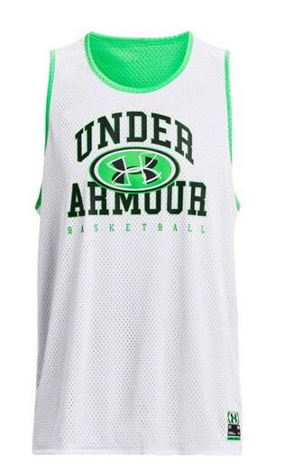 Débardeur Under Armour Baseline Reversible Vert pour homme 4/5