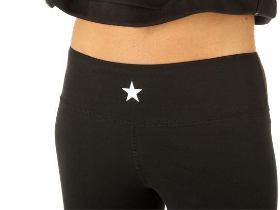 Leggings donna all star nero 4/4