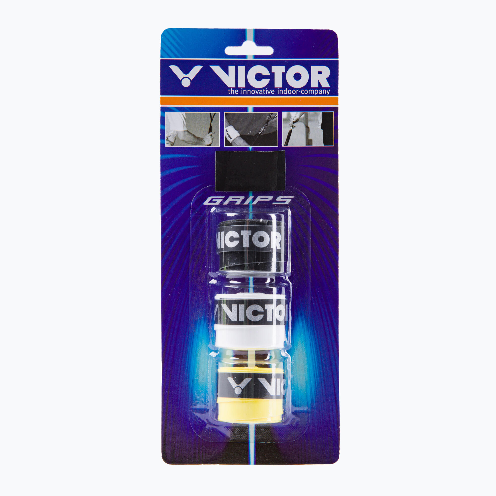 Enveloppe de raquette de badminton VICTOR Overgrip Pro 2/3