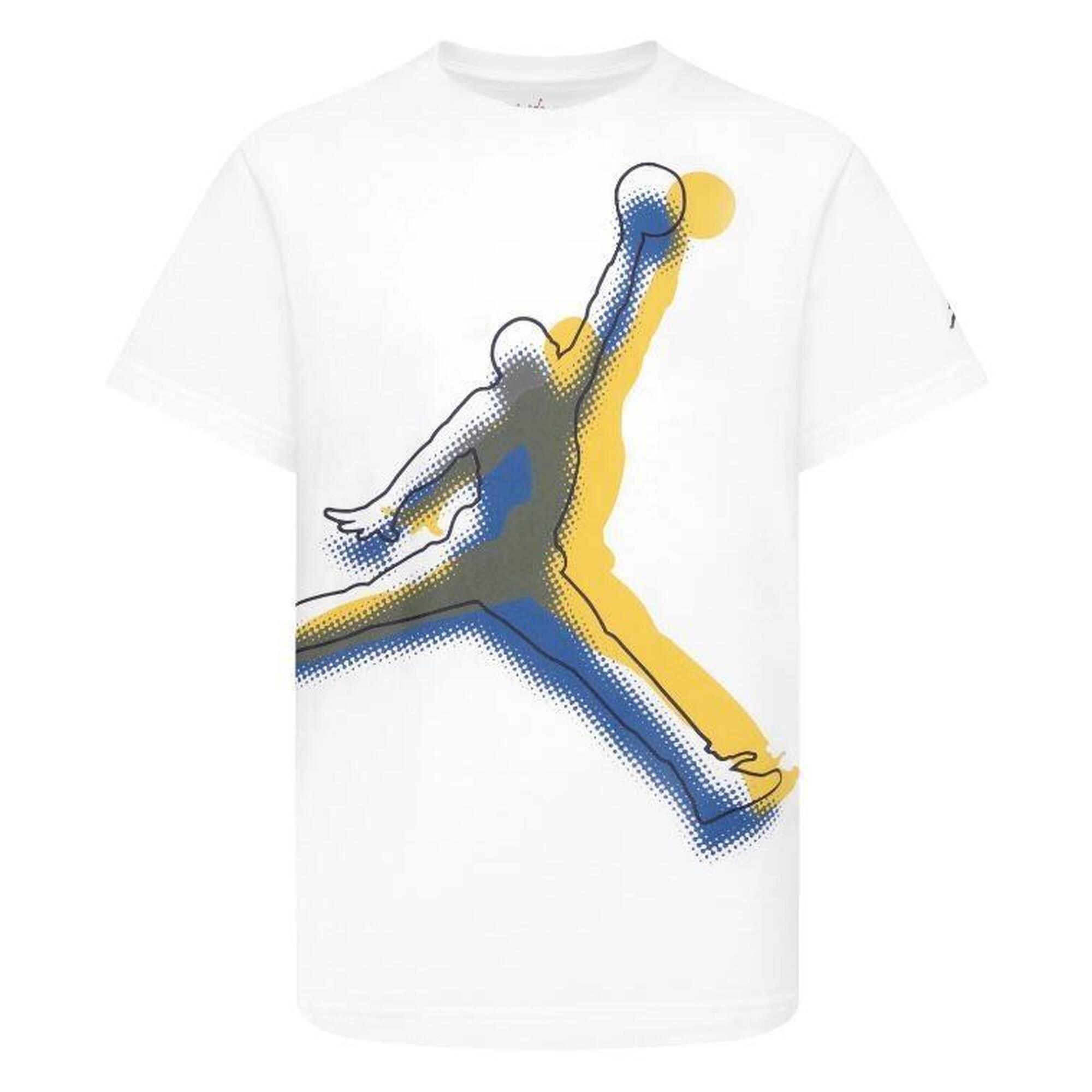 T-shirt ragazzo jordan jumpman hbr - bianco