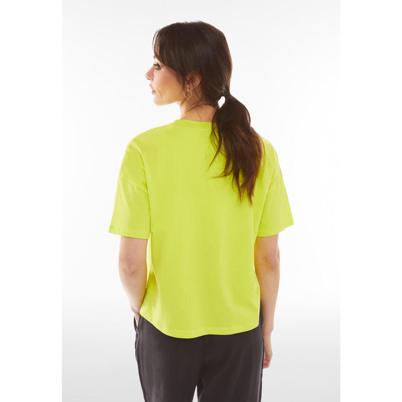 T-shirt da donna comfort fit in jersey leggero