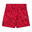 Shorts donna in heavy jersey stampa floreale allover