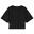T-shirt court pour femmes en jersey avec imprimé zébré ton sur ton