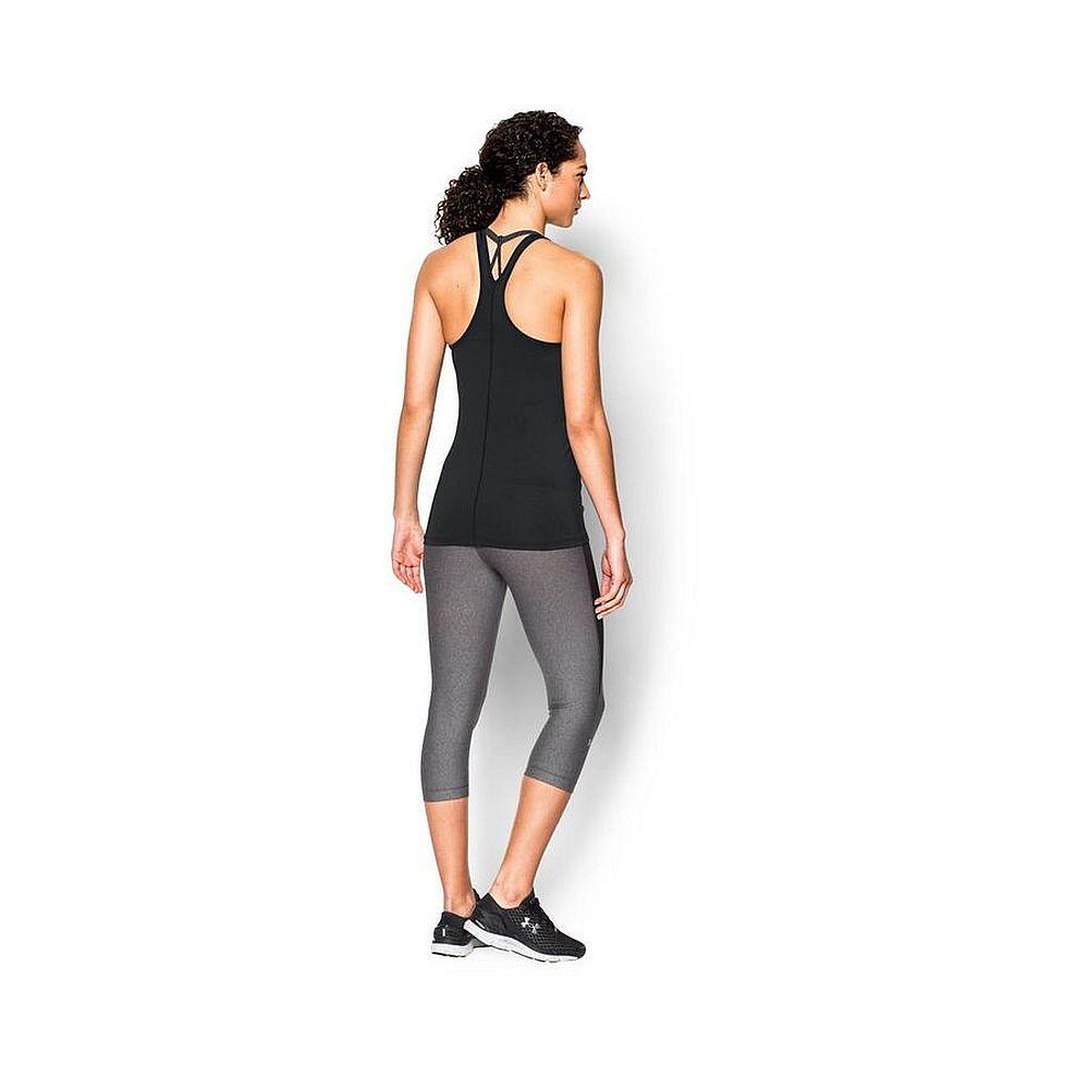 Under Armour Camiseta Racer Tank Negro 3/4