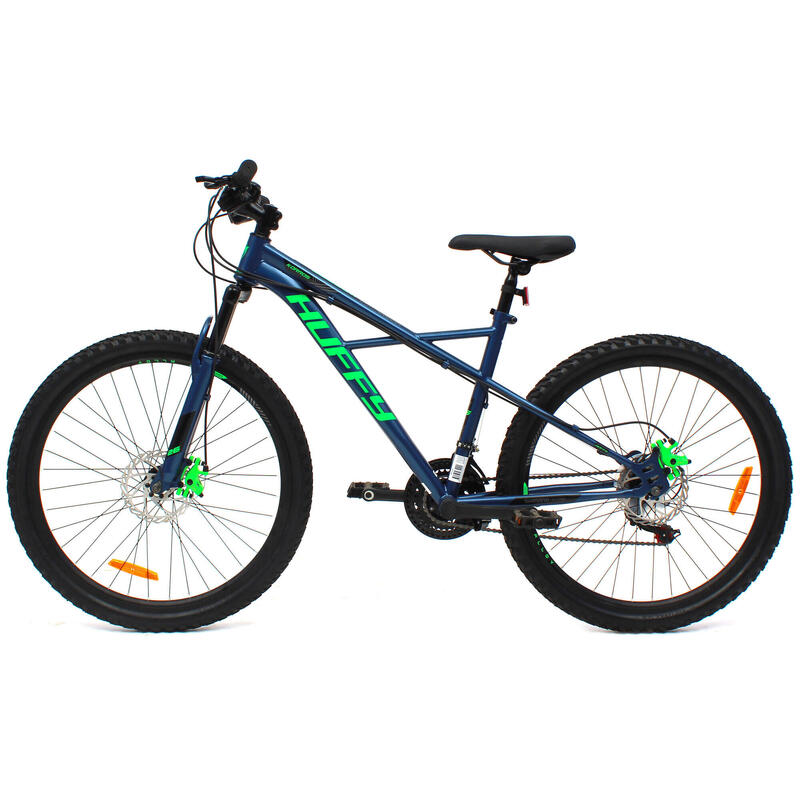 Huffy Korros 26 Inch Heren Mountainbike Blauw Hardtail Voorvering + Shimano