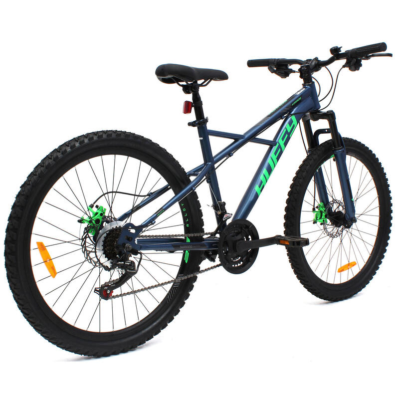 Huffy Korros 26in - Hardtail MTB - Bleu/Vert