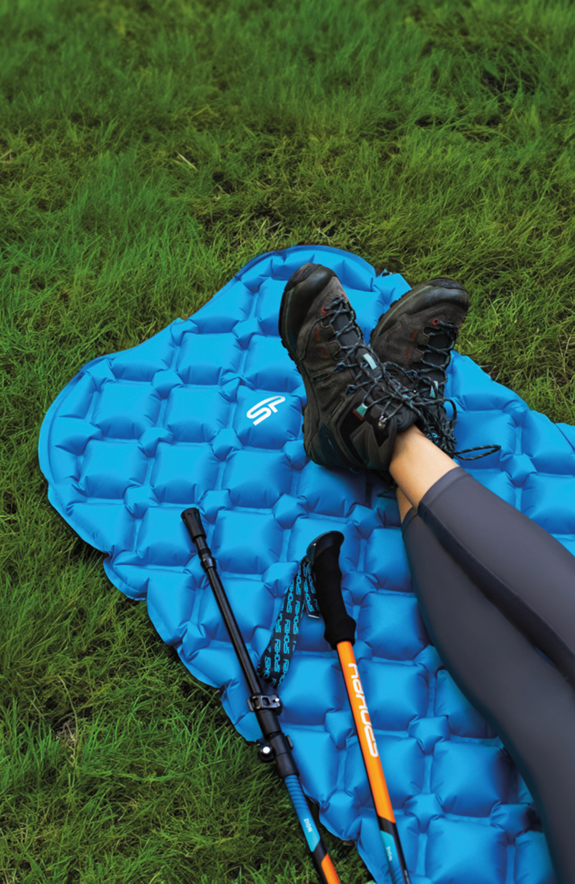 Materac trekkingowy Spokey Air Bed z pompką 6/6