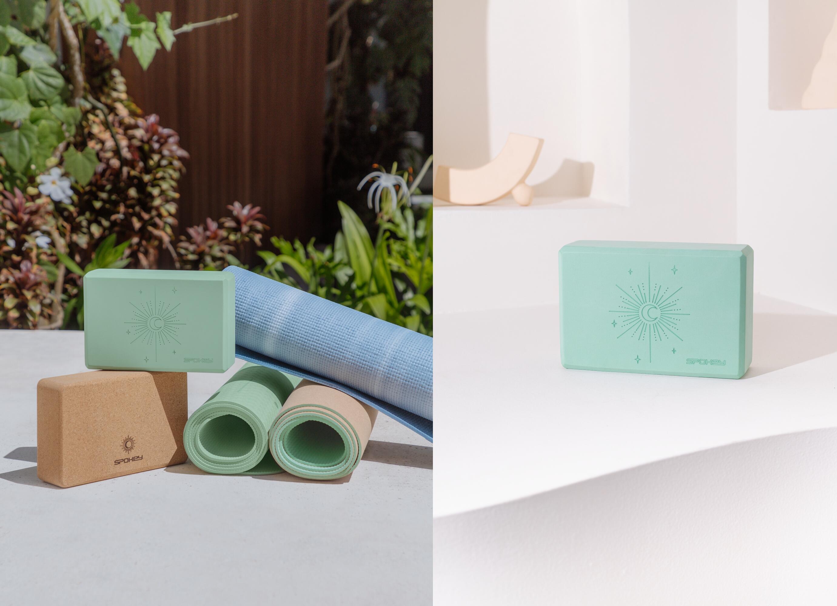 Cube de yoga Spokey ASURA : Soutien pour les asanas et la relaxation 5/7