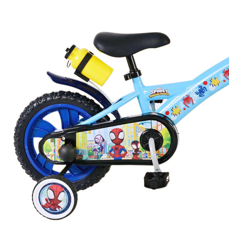 Bicicleta Niños 12 Pulgadas Spidey 3 años