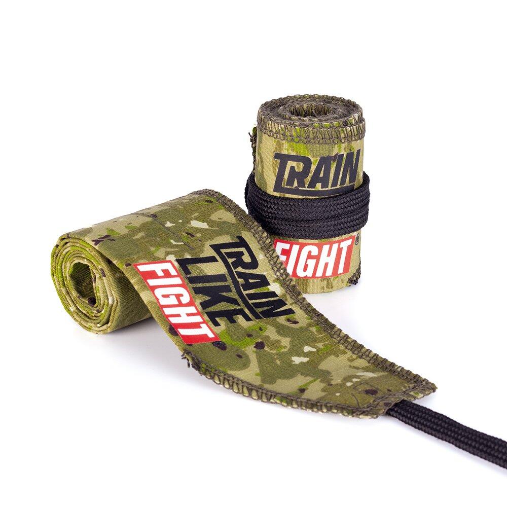 Proteção de pulso h.d. Ripstop pulseiras trainlikefight verde