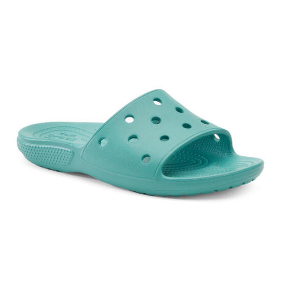 Crocs Chanclas Classic Crocs Slide turquesa tónico