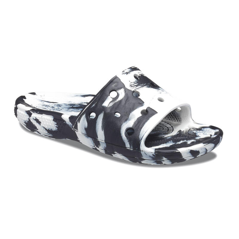 Klapki basenowe Crocs Classic Marbled Slide