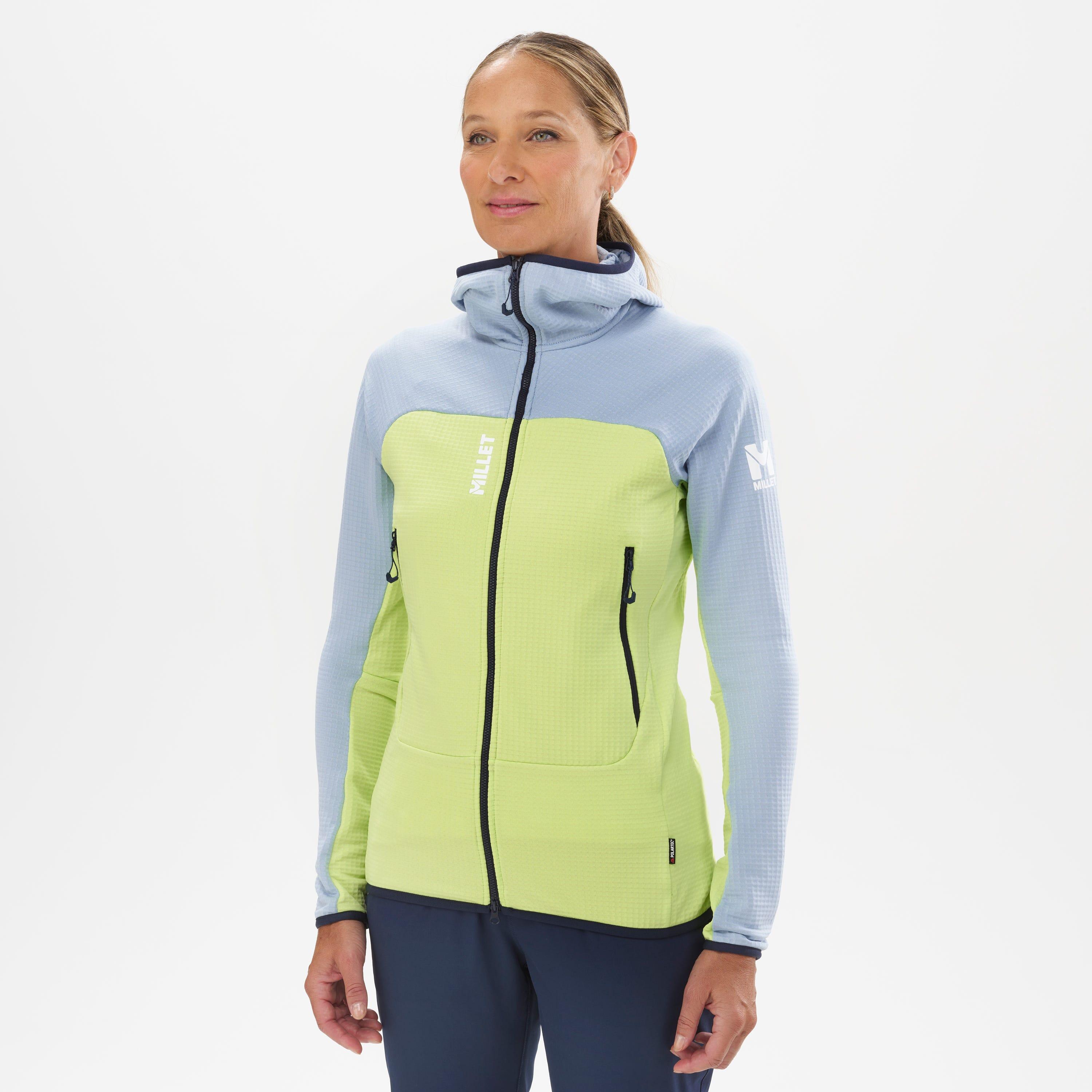 Pile Alpinismo Donna FUSION GRID HOODIE 2/5
