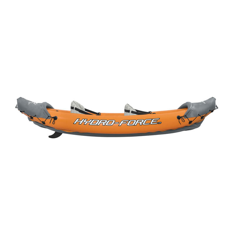 Kayak de mar piragüismo adulto inflable Lite-Rapid X2 naranja