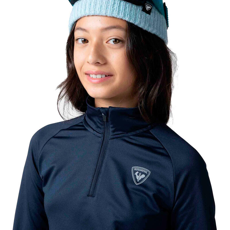 Forro polar de niños Rossignol 1/2 Zip Warm Stretch