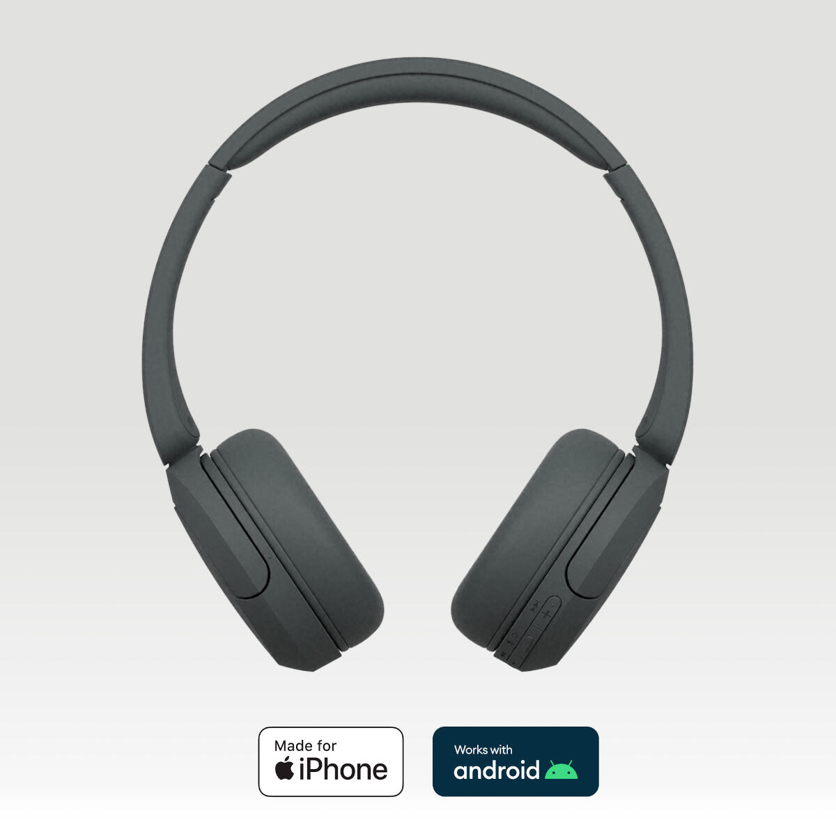 Casque arceau sans fil Bluetooth Multipoint Sony WHCH520 Noir 2/7