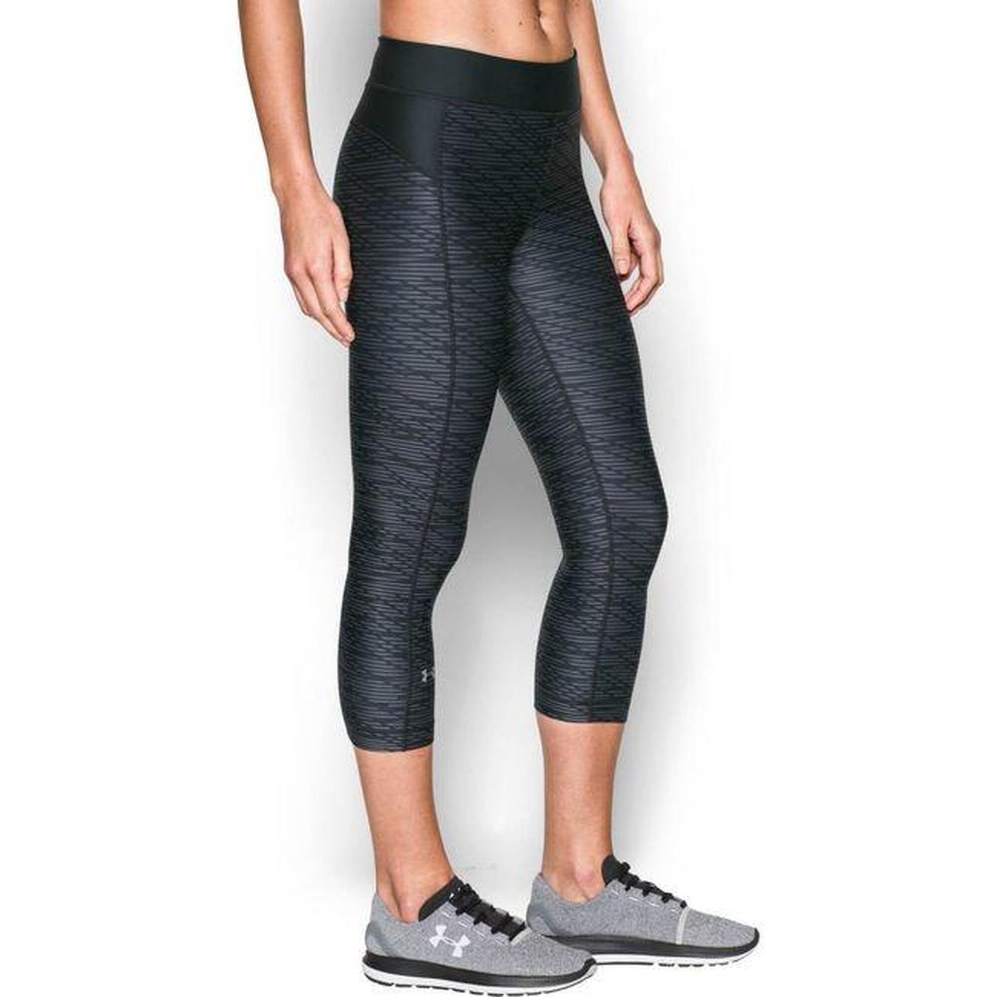 Legginsy damskie Under Armour HeatGear Capri Printed 7/8