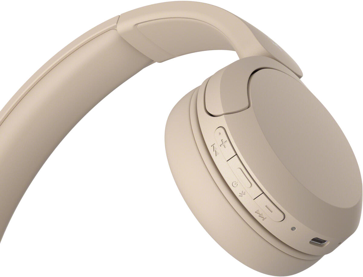 Auriculares inalámbricos Sony WH-CH520/Bluetooth/ Beige 3/5