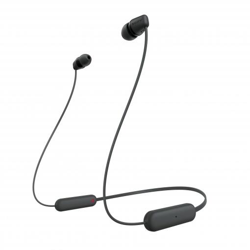 Sony - Ecouteurs Intra-auriculaire Tour De Cou Sans Fil Bluetooth Sony Wi-c100 Noir - Casque Audio - Noir - Kid Unique - Decathlon
