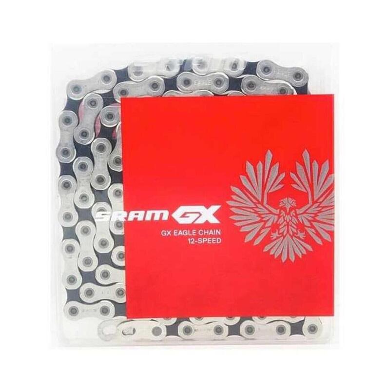 Sram PC GX Eagle 12-vit. 126 Maillons noir, PowerLock Flowlink