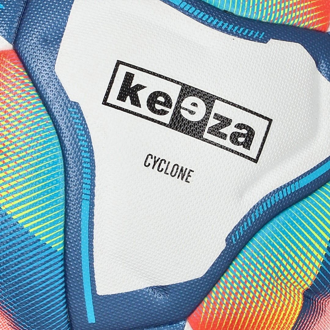 Piłka do piłki nożnej meczowa KEEZA CYCLONE 4/7