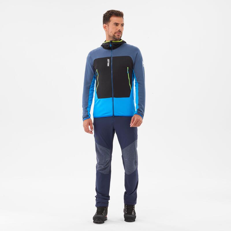 Pile Alpinismo Uomo FUSION GRID HOODIE