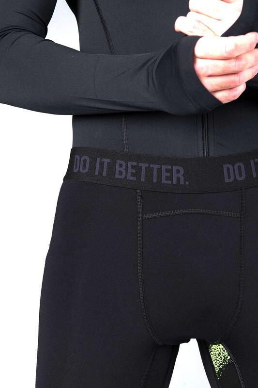 Legginsy do biegania męskie Hydrogen Spray Leggings 3/5