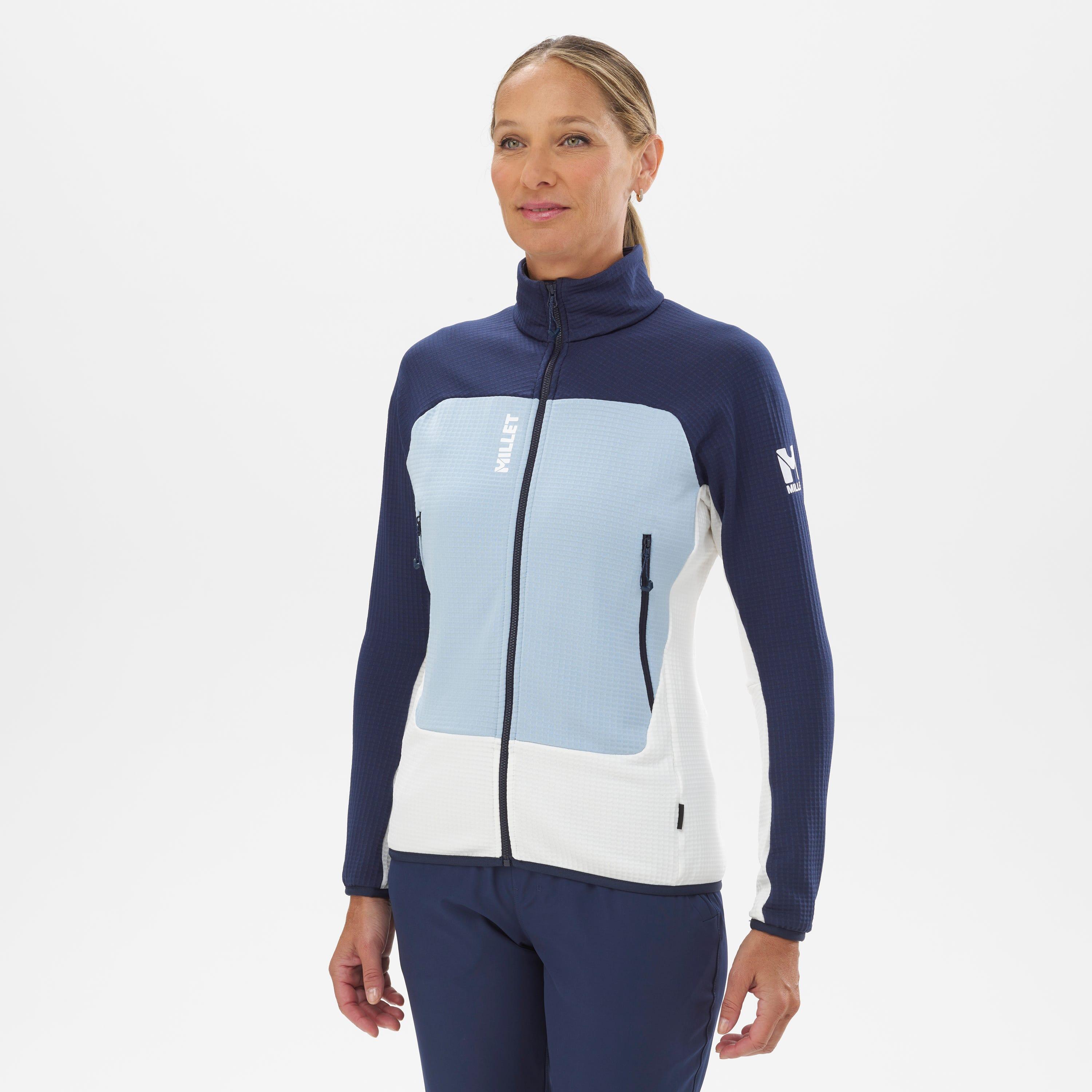 Fleecejas Bergbeklimmen voor dames FUSION GRID 3/6