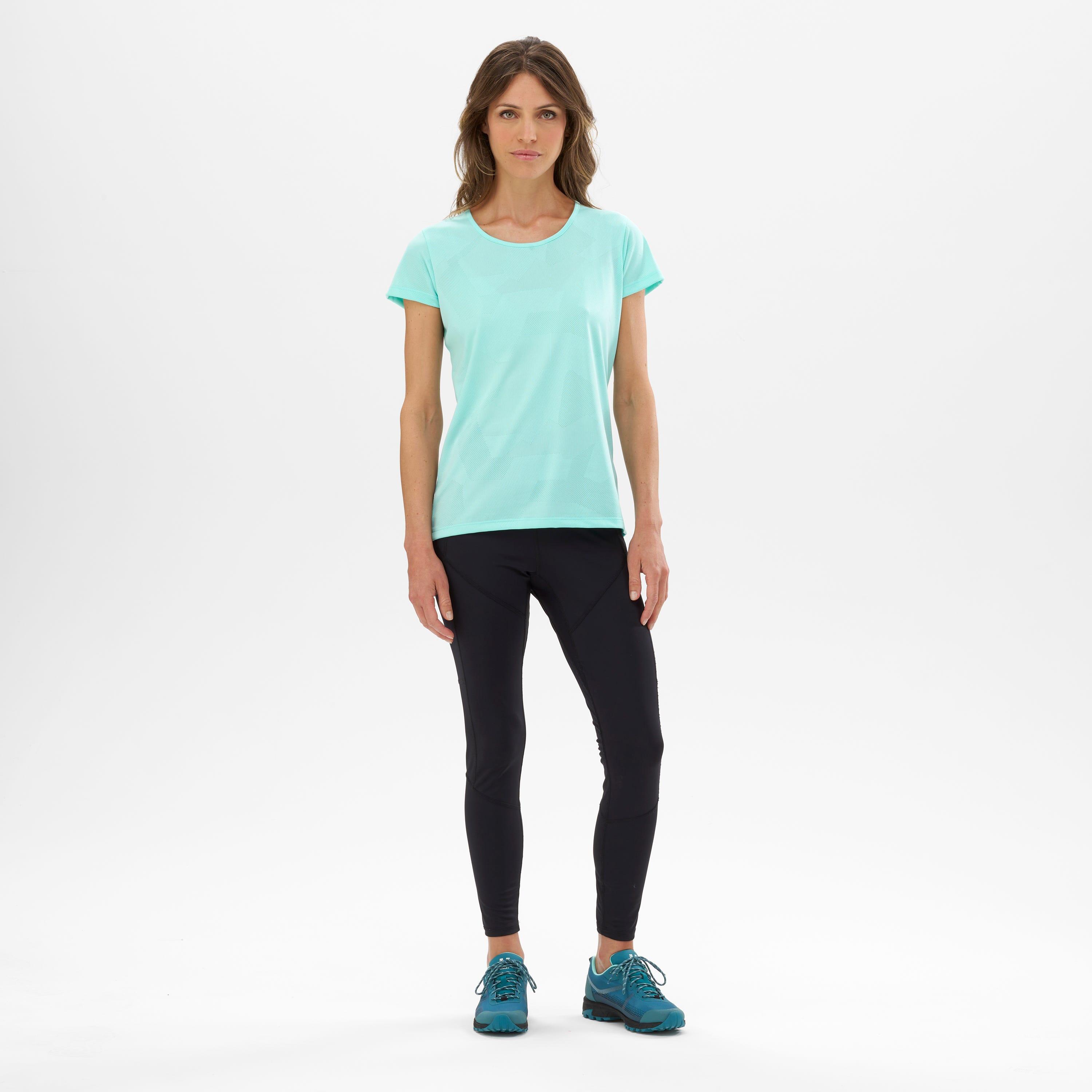 T-Shirt Randonnée Femme HIKING JACQUARD 2/5