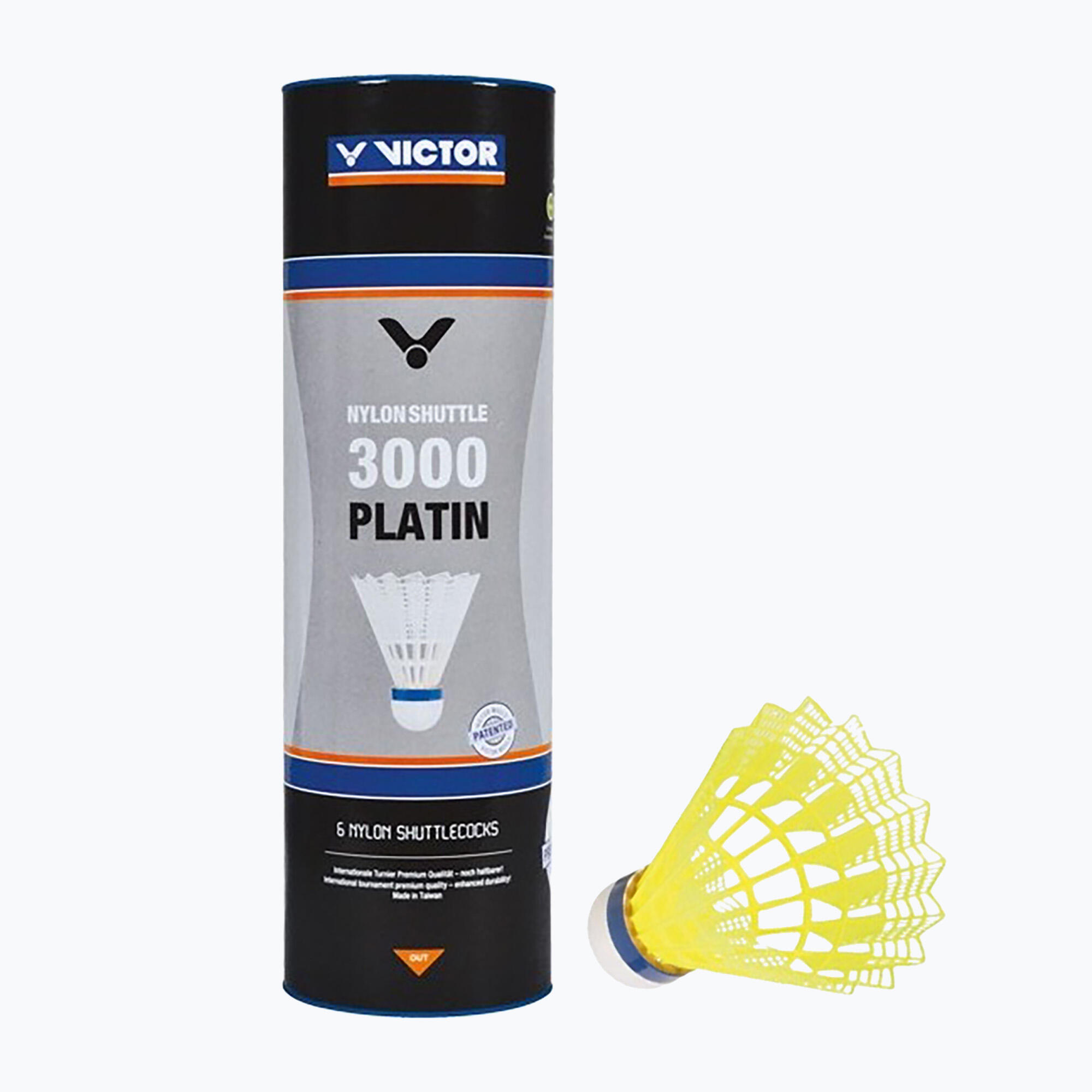 VICTOR Nylon Shuttle 3000 badmintonshuttles 4/4