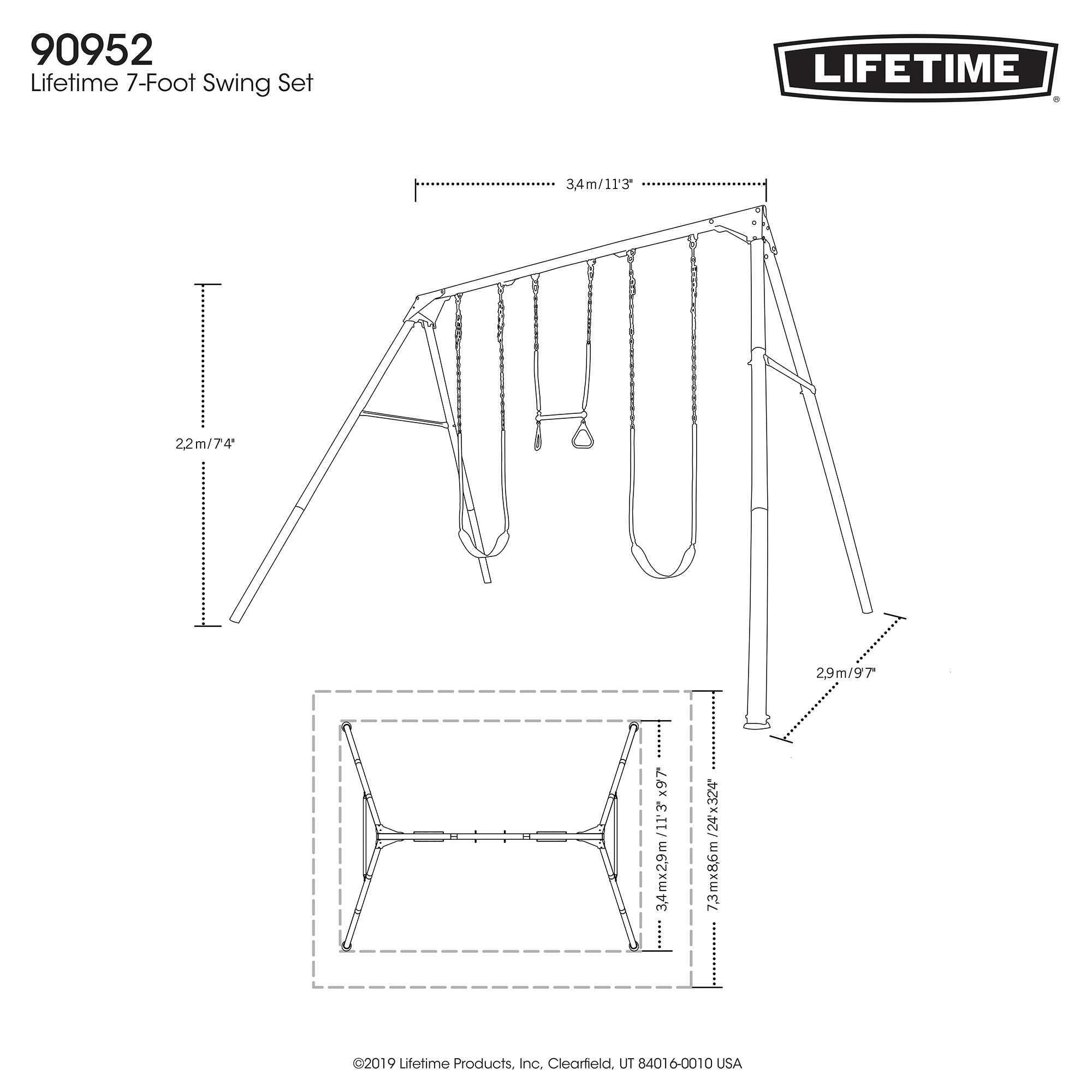 Balancoire pour enfants LIFETIME #90952 7/7