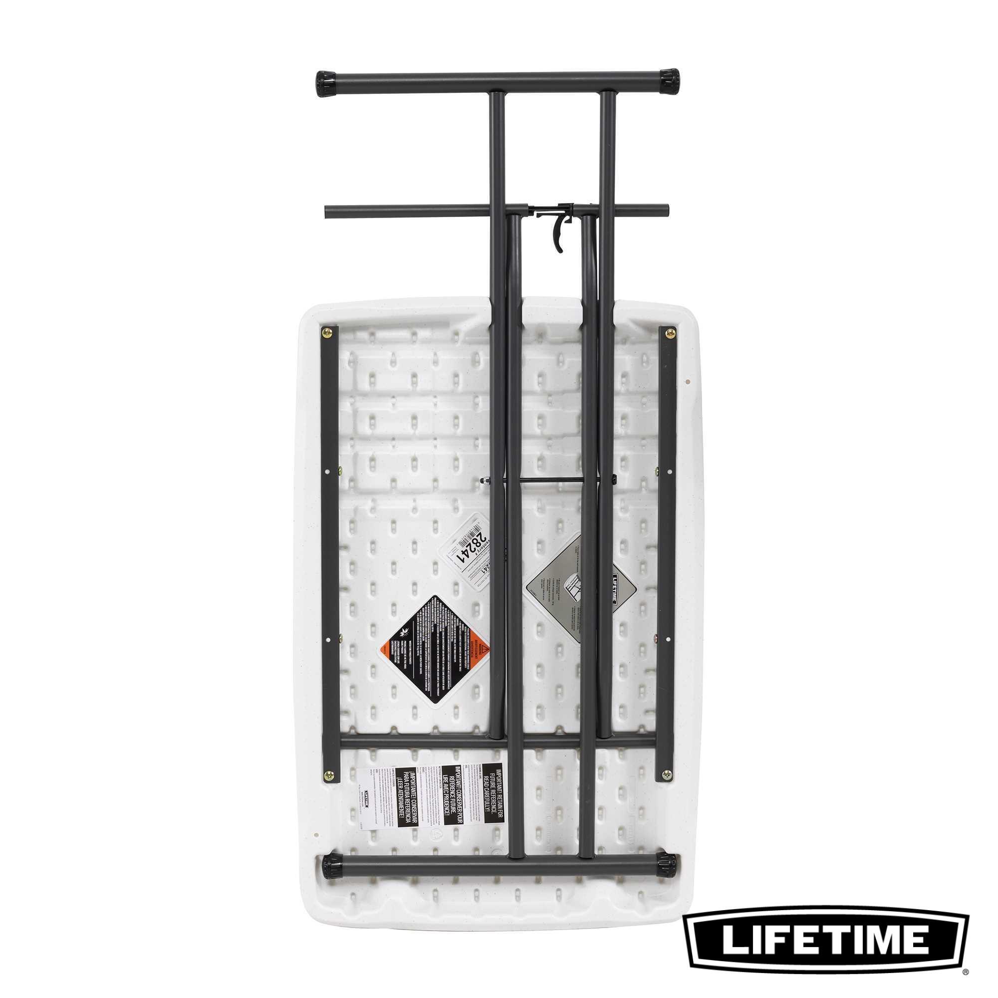 Outdoor Klapptisch Kunststoff klein faltbar Balkon Camping Garten LIFETIME 28241 5/7
