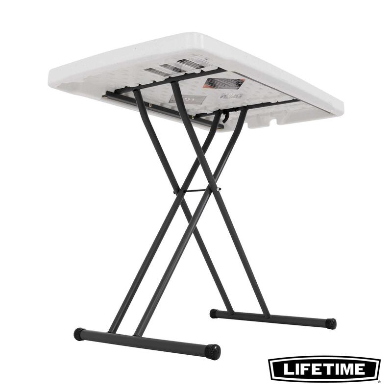 Table individuelle ajustable en hauteur et pliante LIFETIME #28241