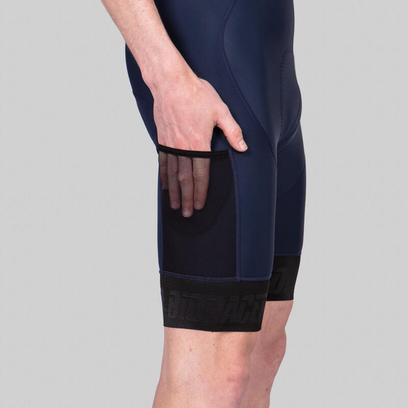 Pantaloncini Ciclismo per Uomo - Blu - Icon