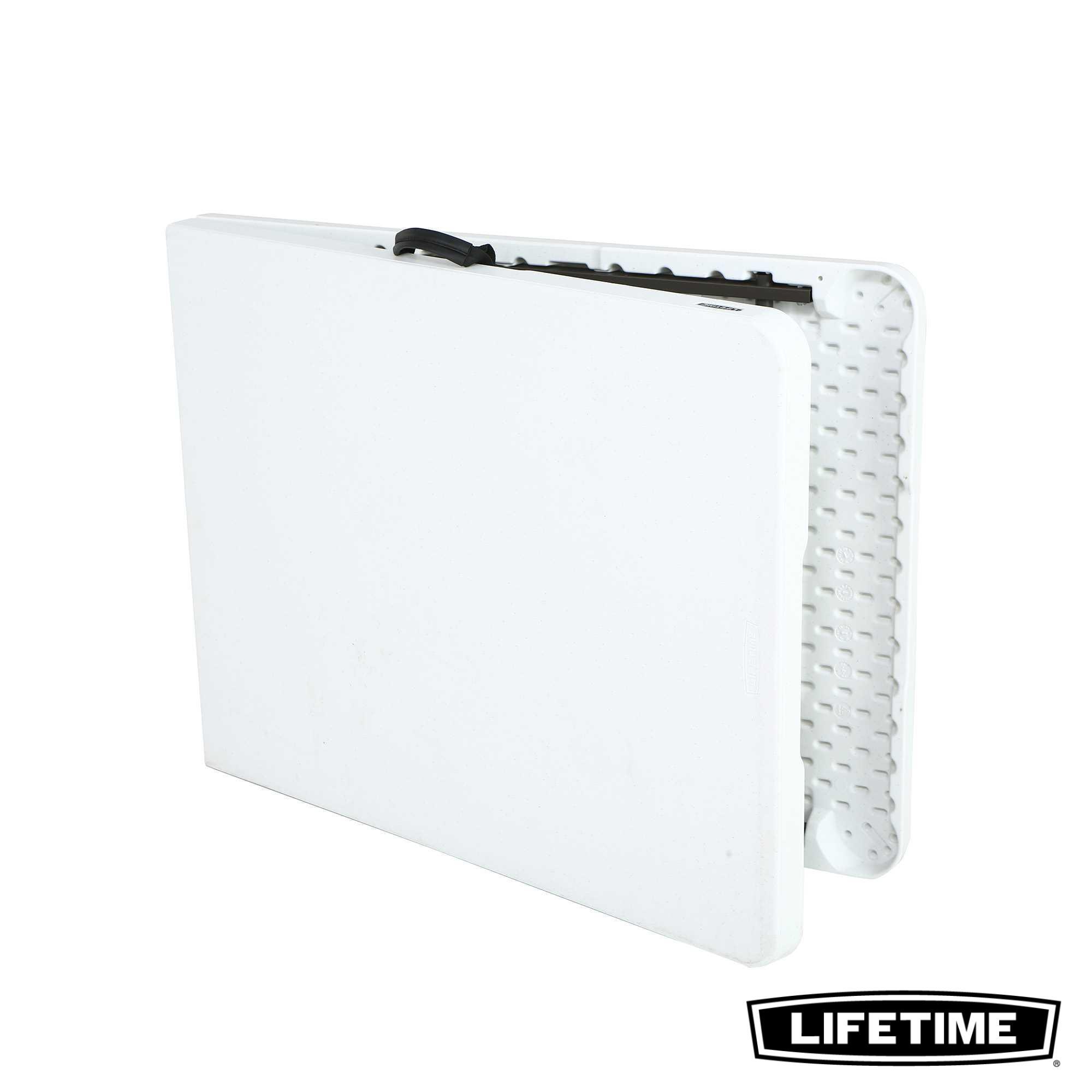 Table Rectangulaire Valise Pliante en deux (183 x 70 cm) LIFETIME #80642 2/5