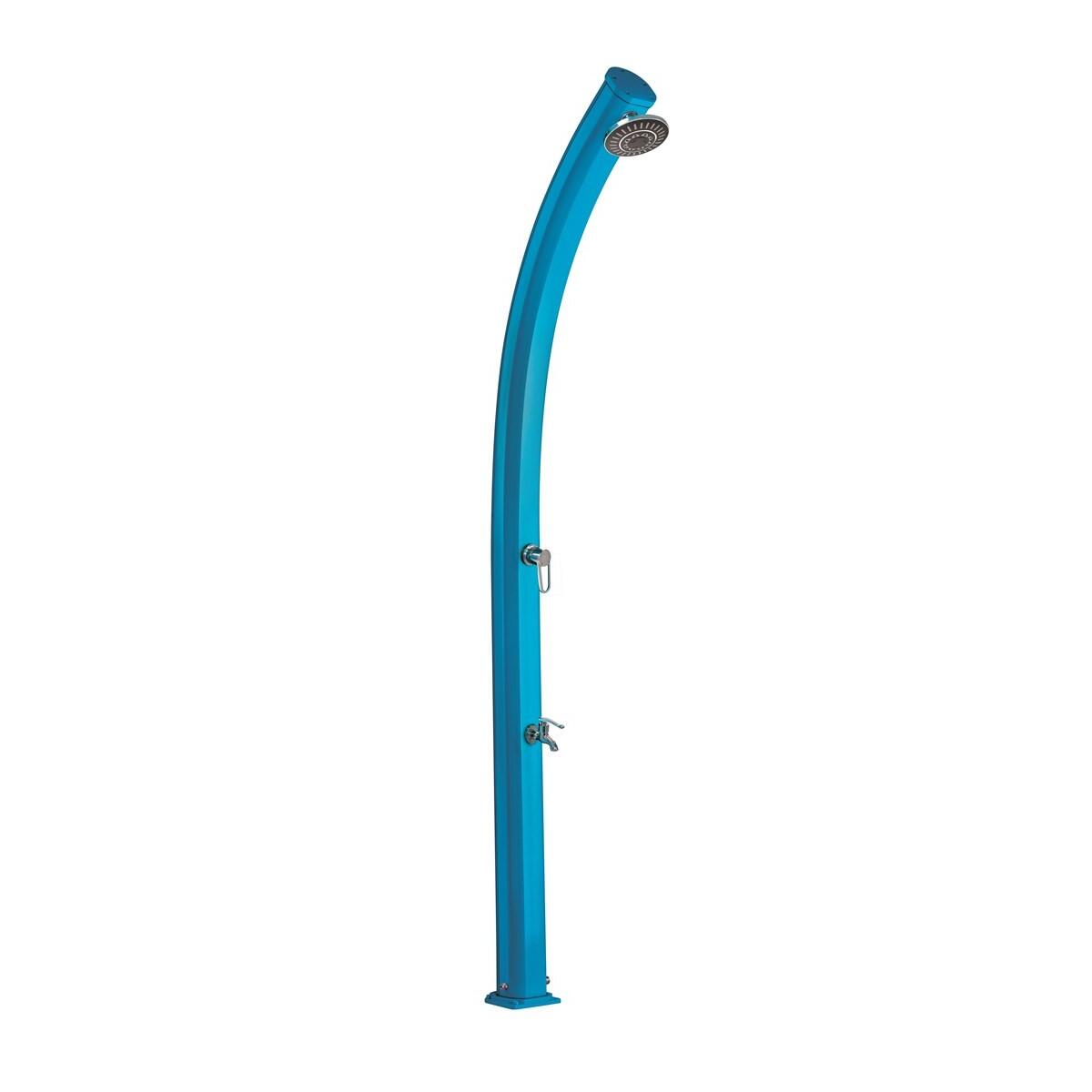 Douche buiten Zon Jolly 25L met Voetenspoel - Aluminium - 228 cm 7/7